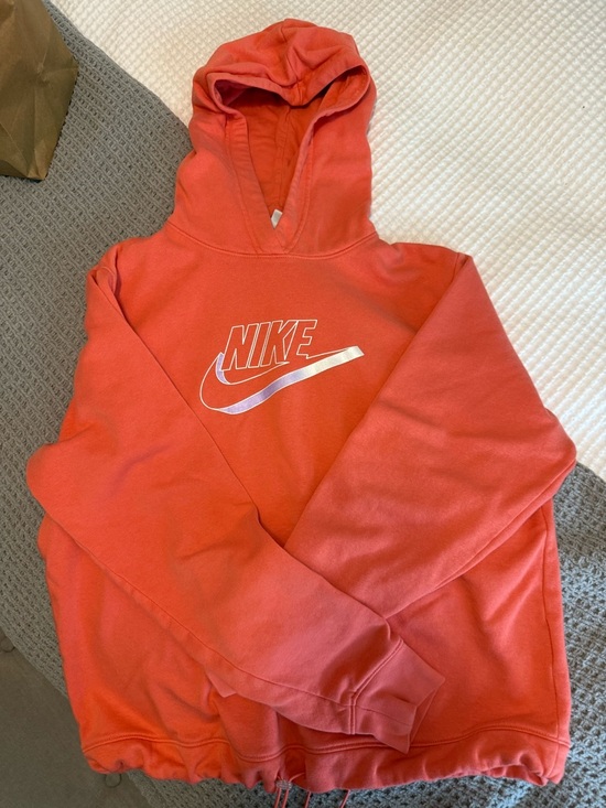 Nike Tops - Nike Coral Pullover Hoodie with Swoosh Tag